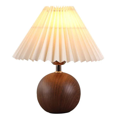 Ceramic table lamp brown
