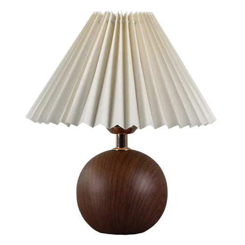 Ceramic table lamp brown